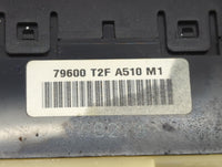 2016-2017 Honda Accord Climate Control Module Temperature AC/Heater Replacement P/N:79600T2FA711M1 79600T2FA710M1 Fits OEM U