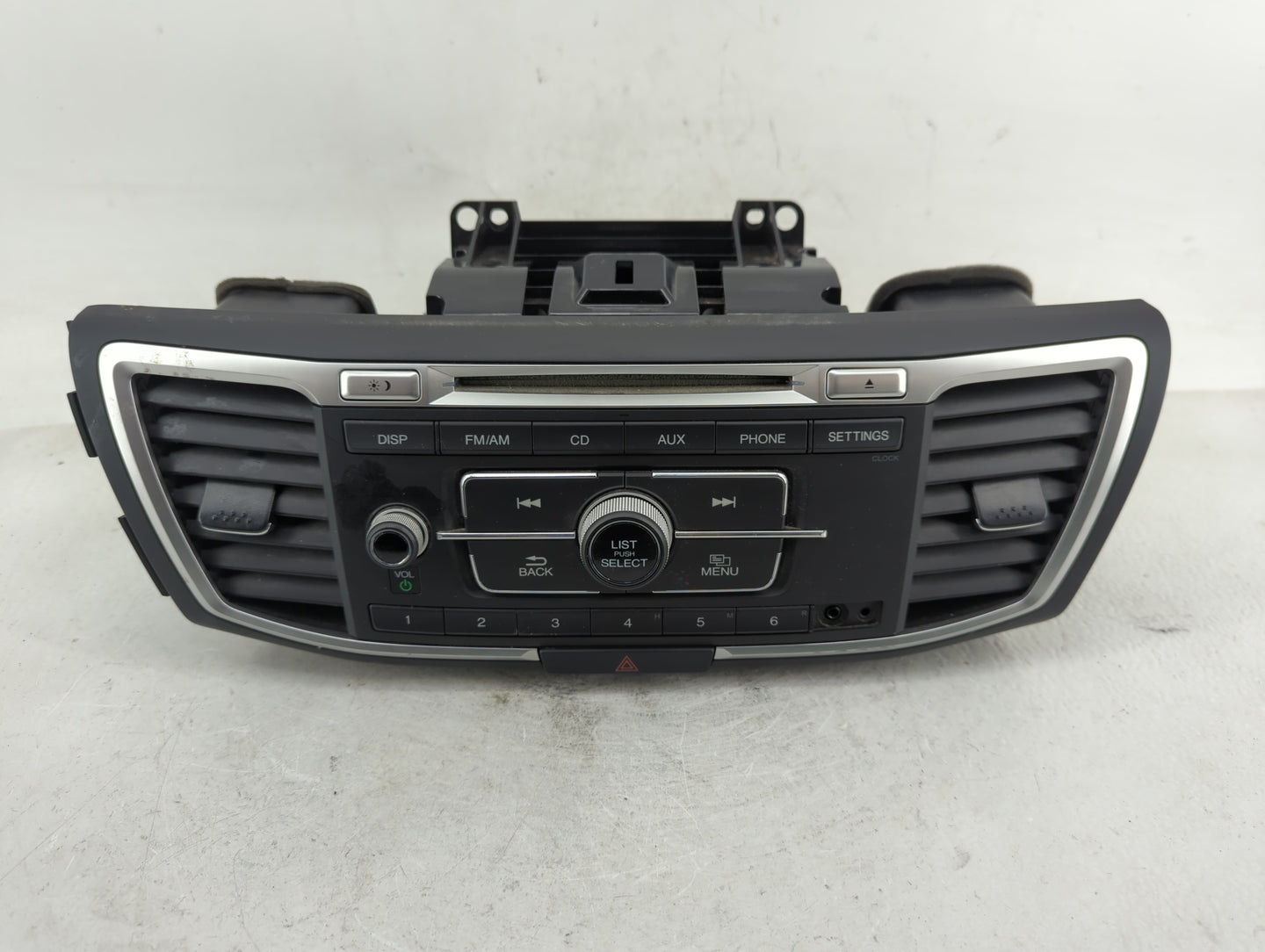 2016-2017 Honda Accord Radio AM FM Cd Player Receiver Replacement P/N:39100-T2F-A001 Fits Fits 2016 2017 OEM Used Auto Parts