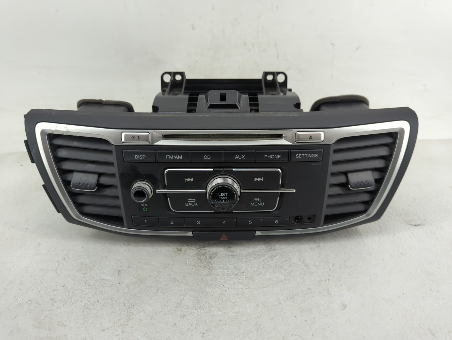 2016-2017 Honda Accord Radio AM FM Cd Player Receiver Replacement P/N:39100-T2F-A001 Fits Fits 2016 2017 OEM Used Auto Parts