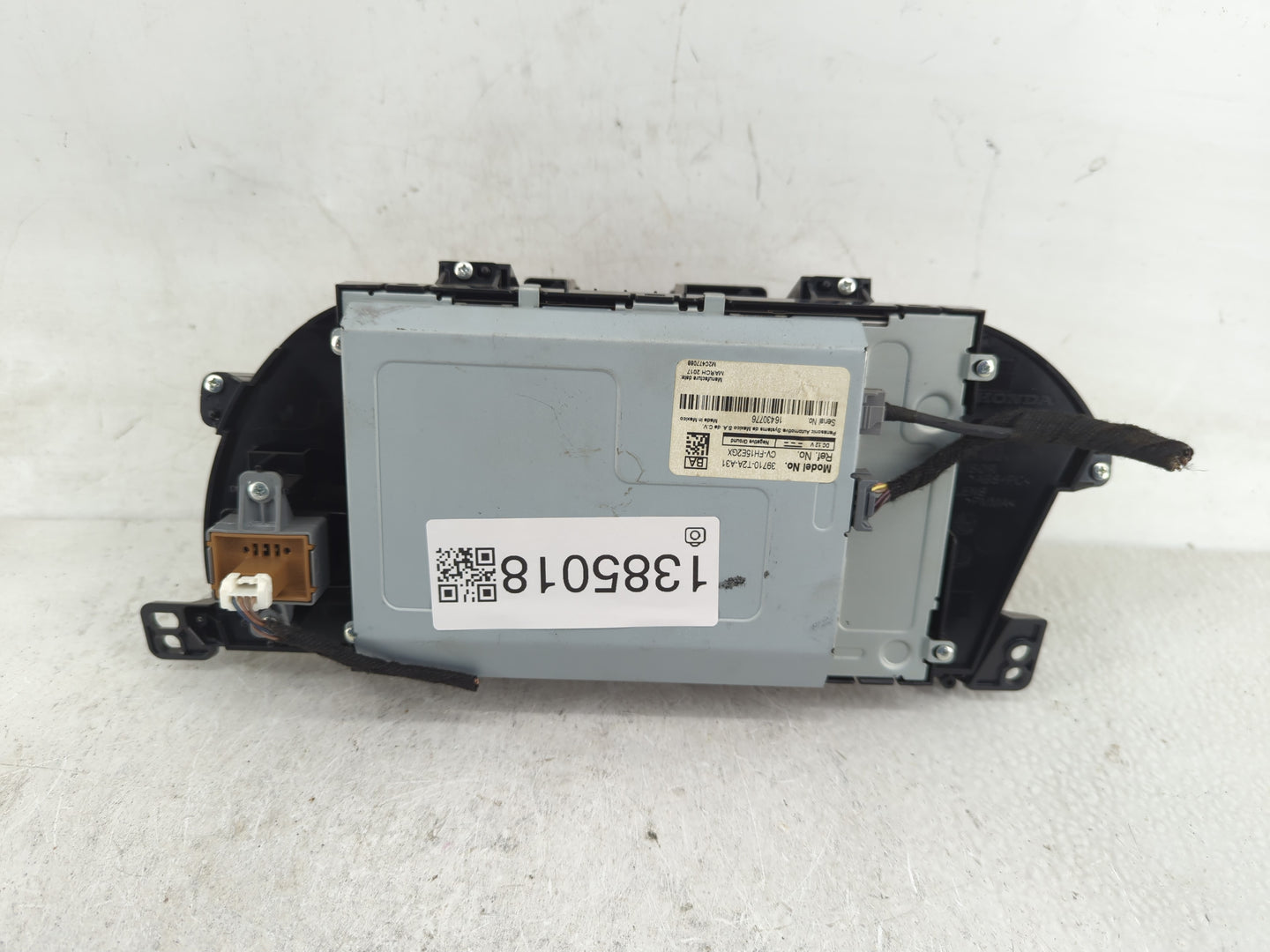 2016-2017 Honda Accord Information Display Screen - Oemusedautoparts1.com
