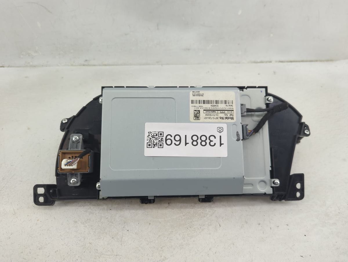 2016-2017 Honda Accord Information Display Screen 1388169 - Oemusedautoparts1.com