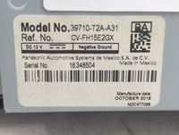 2016-2017 Honda Accord Information Display Screen - Oemusedautoparts1.com