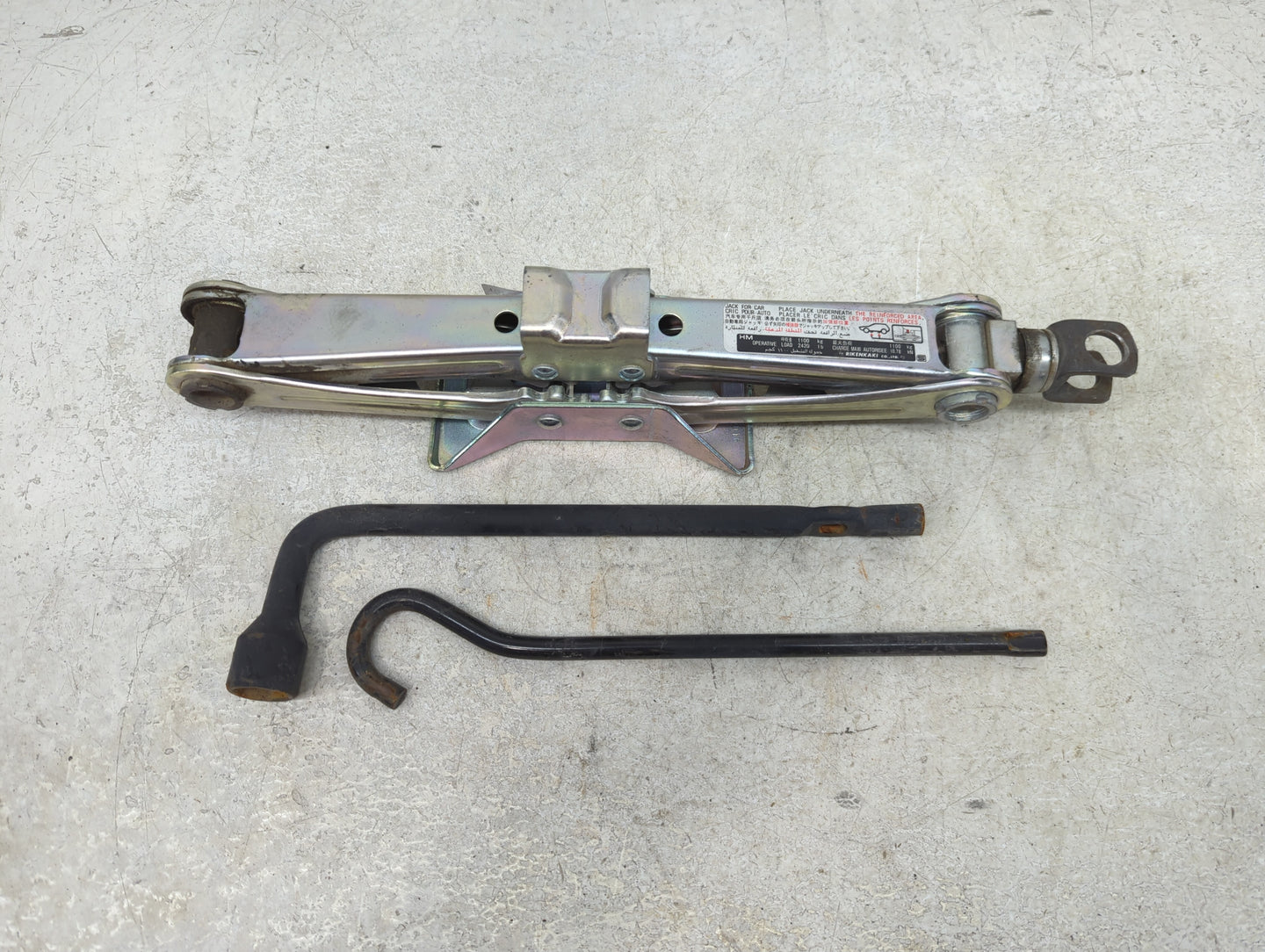 2017 Honda Accord Spare Scissor Car Jack - Oemusedautoparts1.com