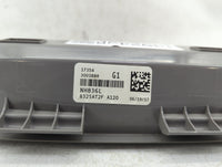 2017 Honda Accord Overhead Roof Console - Oemusedautoparts1.com