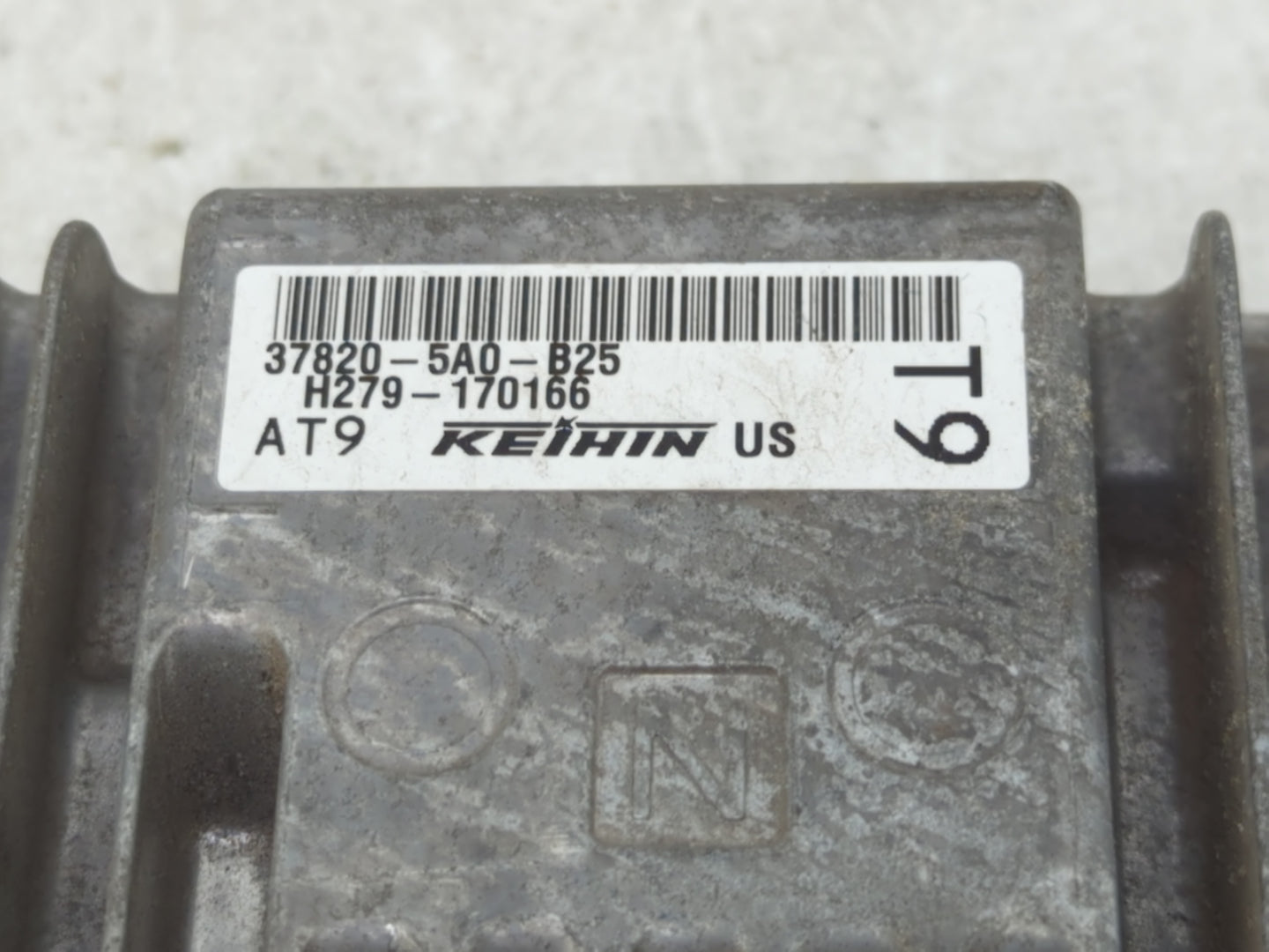 2016-2017 Honda Accord PCM Engine Control Computer ECU ECM PCU OEM P/N:H279-170166 37820-5A0-B25 Fits Fits 2016 2017 OEM Use