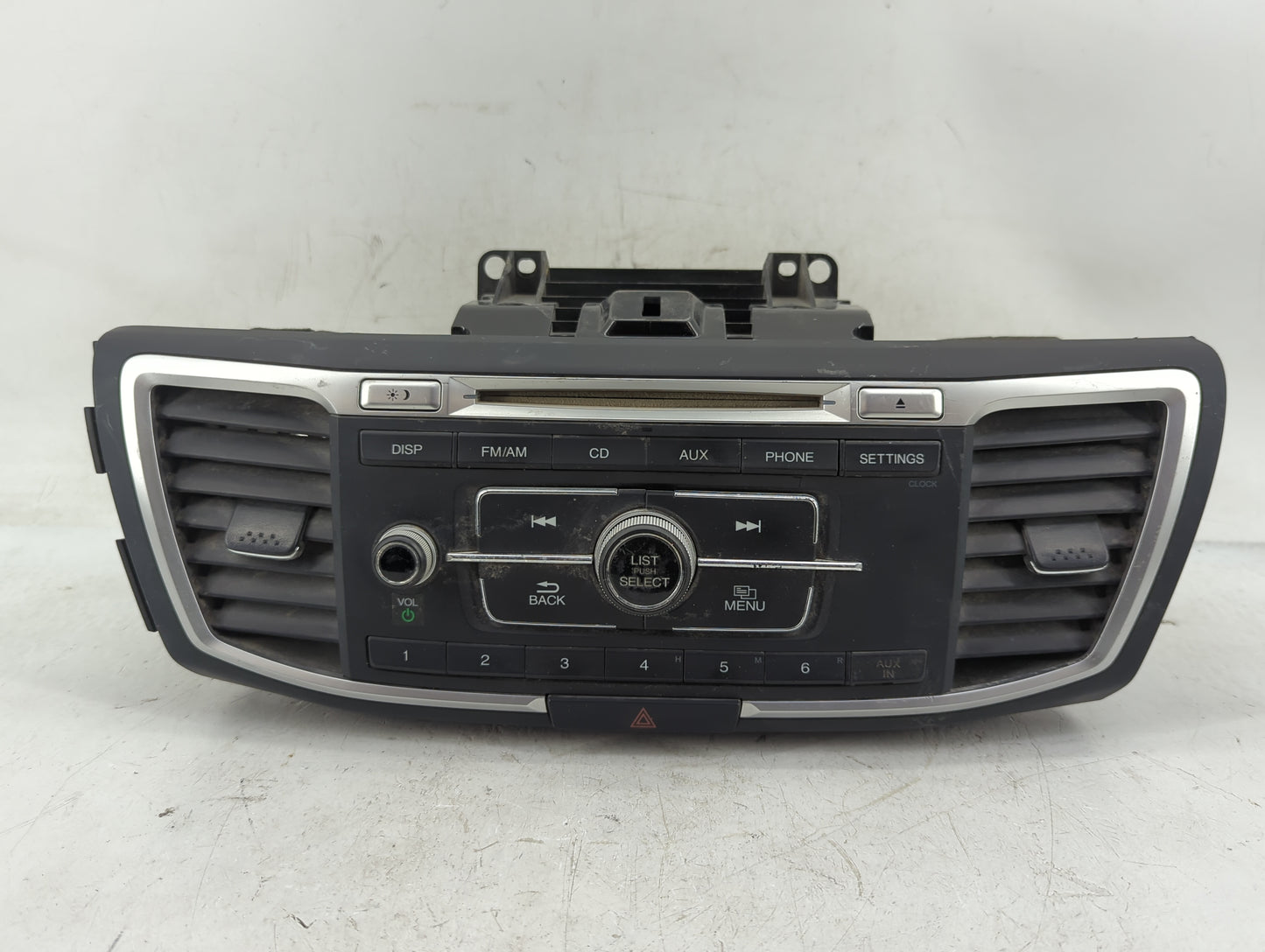 2017 Honda Accord Radio AM FM Cd Player Receiver Replacement P/N:39100-T2F-A001 Fits OEM Used Auto Parts - Oemusedautoparts1