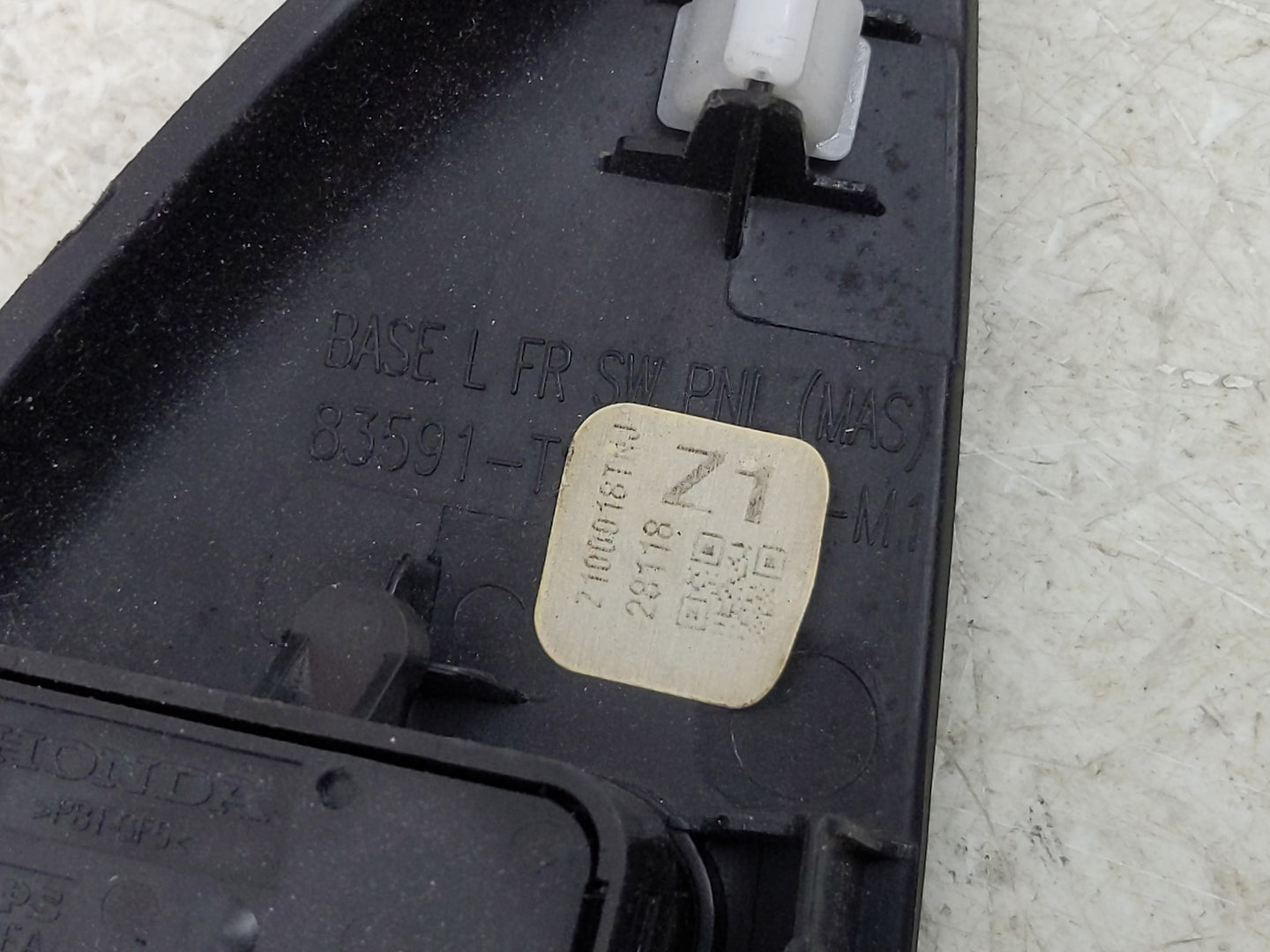 2013-2017 Honda Accord Master Power Window Switch Replacement Driver Side Left Fits Fits 2013 2014 2015 2016 2017 OEM Used A