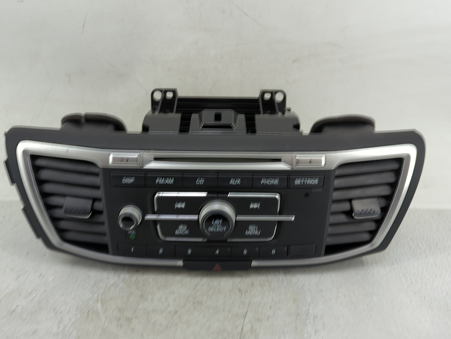 2016-2017 Honda Accord Radio AM FM Cd Player Receiver Replacement P/N:39100T2FA01RM Fits Fits 2016 2017 OEM Used Auto Parts 