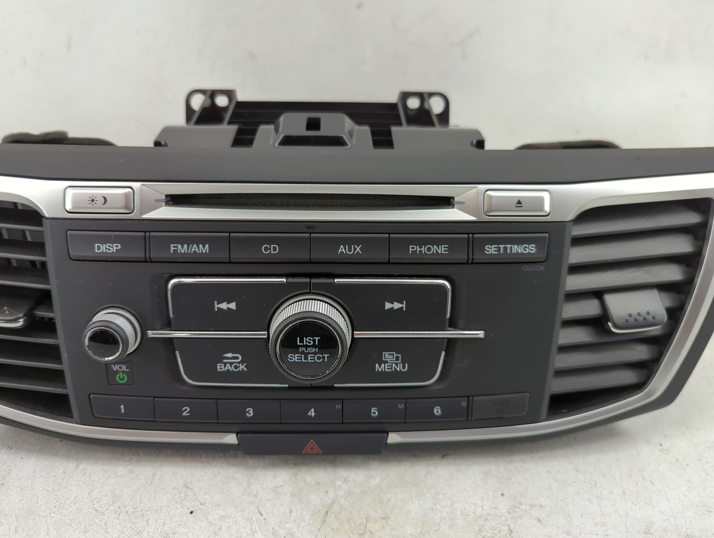 2016-2017 Honda Accord Radio AM FM Cd Player Receiver Replacement P/N:39100-T2F-A001 DEH-3058 Fits Fits 2016 2017 OEM Used A