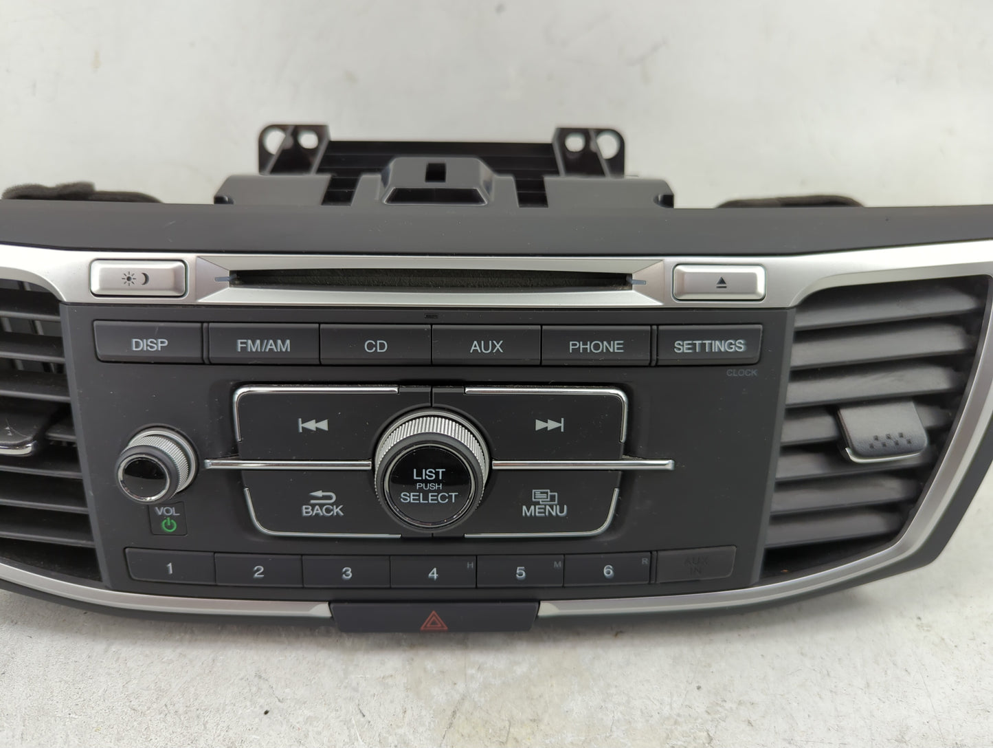 2016-2017 Honda Accord Radio AM FM Cd Player Receiver Replacement P/N:39100-T2F-A001 DEH-3058 Fits Fits 2016 2017 OEM Used A
