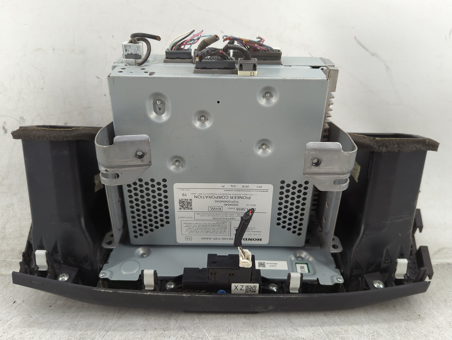 2017 Honda Accord Radio AM FM Cd Player Receiver Replacement P/N:39100-T2F-A200 DEH-3858, 30004540, PGPI004540WL, AJDK07C Fi