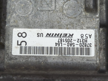 2016-2017 Honda Accord PCM Engine Control Computer ECU ECM PCU OEM P/N:37820-5A0-L64 H312-205187 Fits Fits 2016 2017 OEM Used Auto Parts