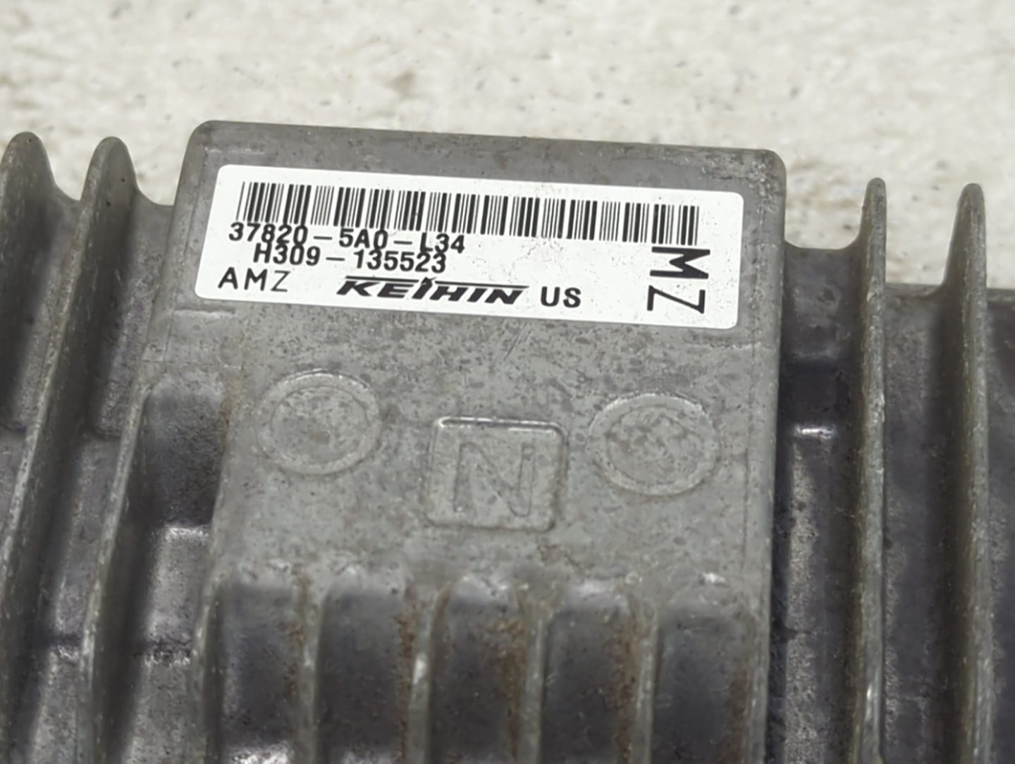 2016-2017 Honda Accord PCM Engine Control Computer ECU ECM PCU OEM P/N:37820-5A0-L34 H309-135523 Fits Fits 2016 2017 OEM Use