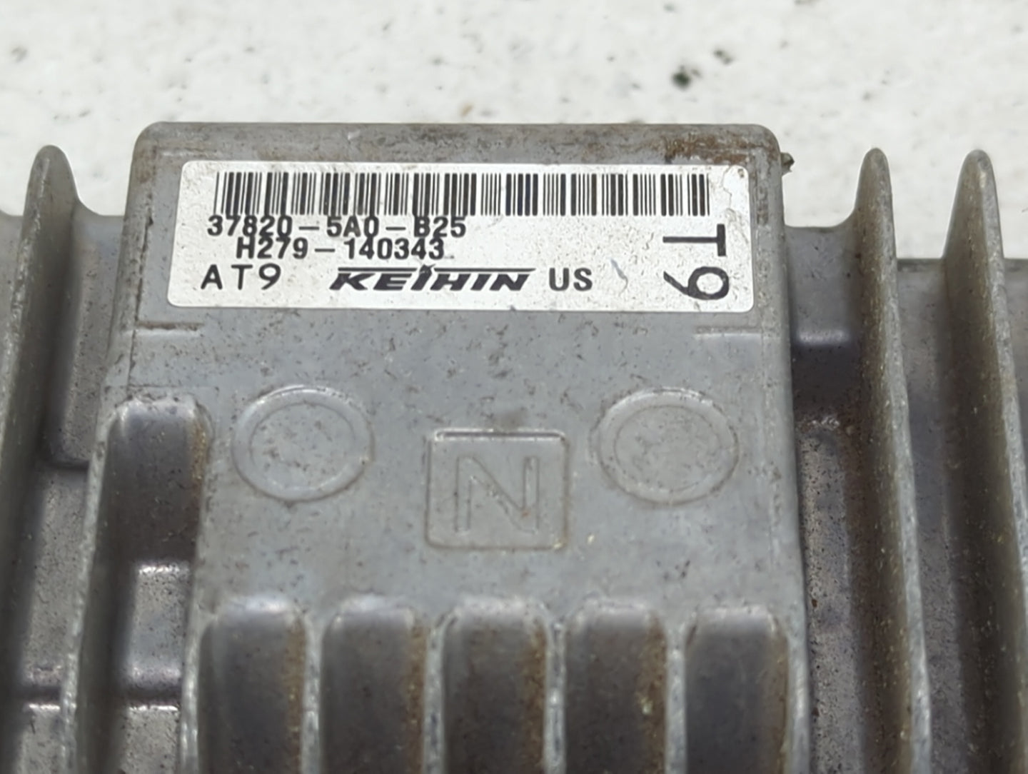 2017 Honda Accord PCM Engine Control Computer ECU ECM PCU OEM P/N:37820-5A0-B25 H279-140343 Fits OEM Used Auto Parts - Oemus