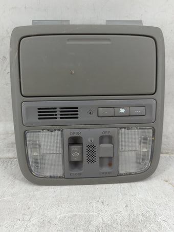 compare product 2017 Honda Accord Overhead Console W/rear Climate Control Gray