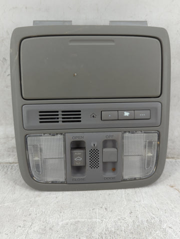 2017 Honda Accord Overhead Console W/rear Climate Control Gray - Oemusedautoparts1.com