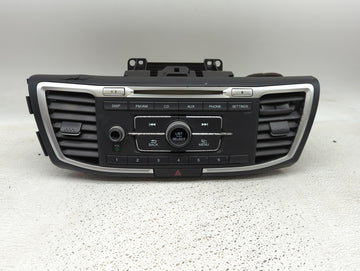 2016-2017 Honda Accord Radio AM FM Cd Player Receiver Replacement P/N:39100-T2F-A001 Fits Fits 2016 2017 OEM Used Auto Parts