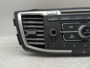 2016-2017 Honda Accord Radio AM FM Cd Player Receiver Replacement P/N:39100-T2F-A001 Fits Fits 2016 2017 OEM Used Auto Parts