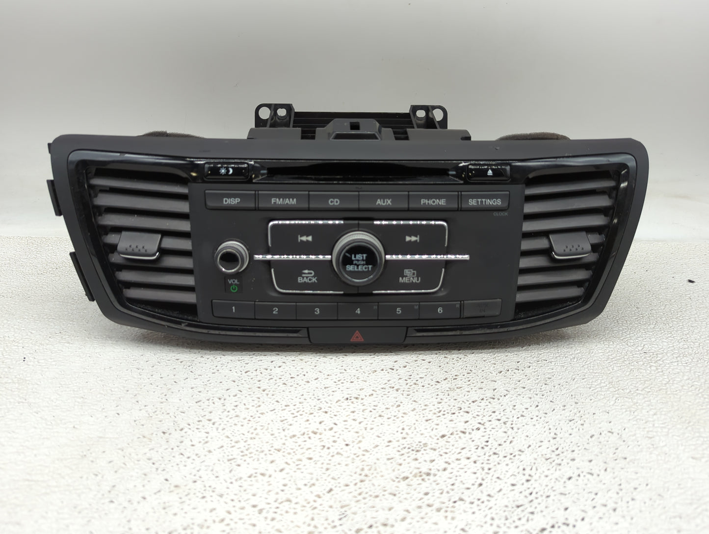 2017 Honda Accord Radio AM FM Cd Player Receiver Replacement P/N:39100-T2F-A200 Fits OEM Used Auto Parts - Oemusedautoparts1
