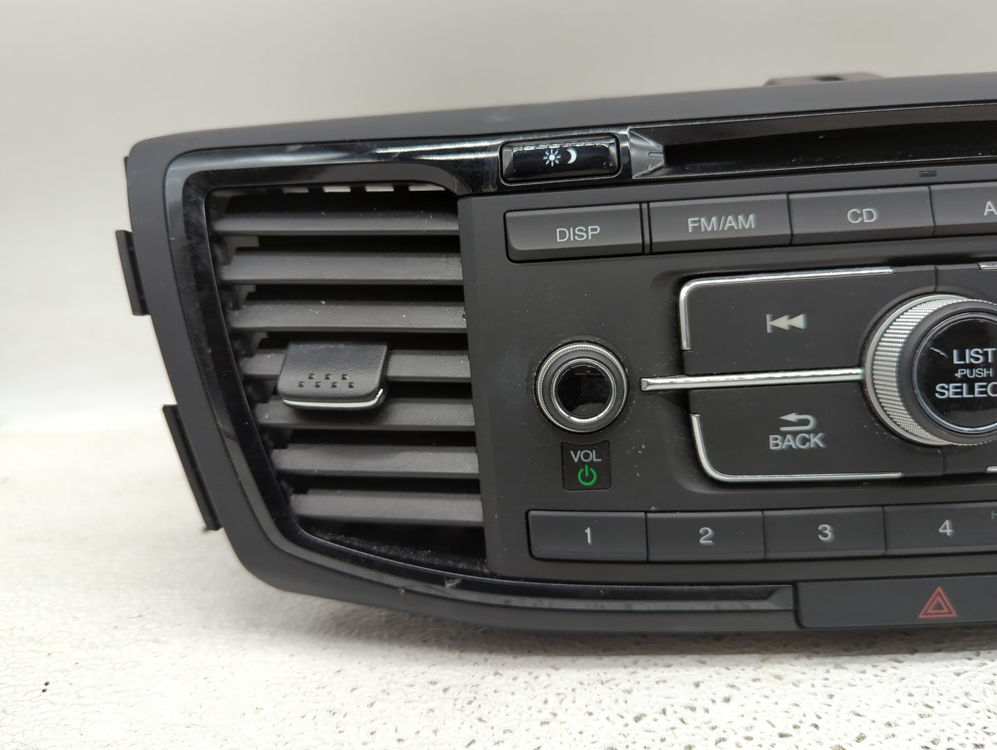 2017 Honda Accord Radio AM FM Cd Player Receiver Replacement P/N:39100-T2F-A200 Fits OEM Used Auto Parts - Oemusedautoparts1