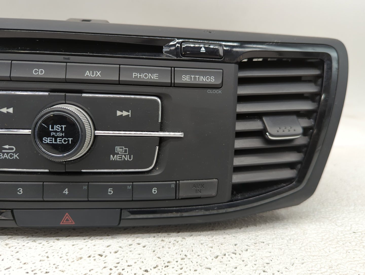 2017 Honda Accord Radio AM FM Cd Player Receiver Replacement P/N:39100-T2F-A200 Fits OEM Used Auto Parts - Oemusedautoparts1