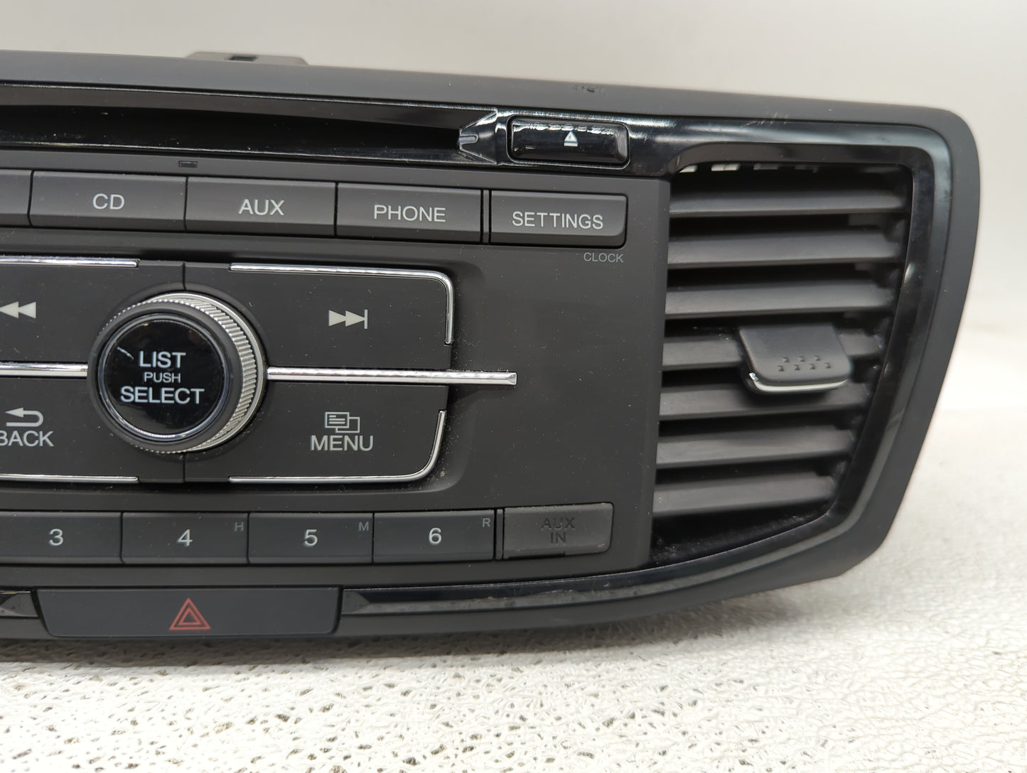 2017 Honda Accord Radio AM FM Cd Player Receiver Replacement P/N:39100-T2F-A200 Fits OEM Used Auto Parts - Oemusedautoparts1