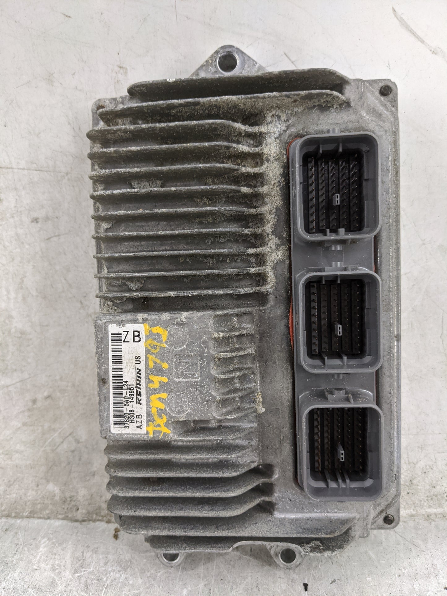 2016-2017 Honda Accord PCM Engine Control Computer ECU ECM PCU OEM P/N:37820-5A0-L24 H308-149951 Fits Fits 2016 2017 OEM Use