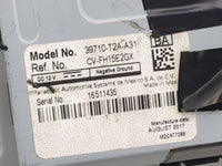 2017 Honda Accord Information Display Screen 1471422 - Oemusedautoparts1.com