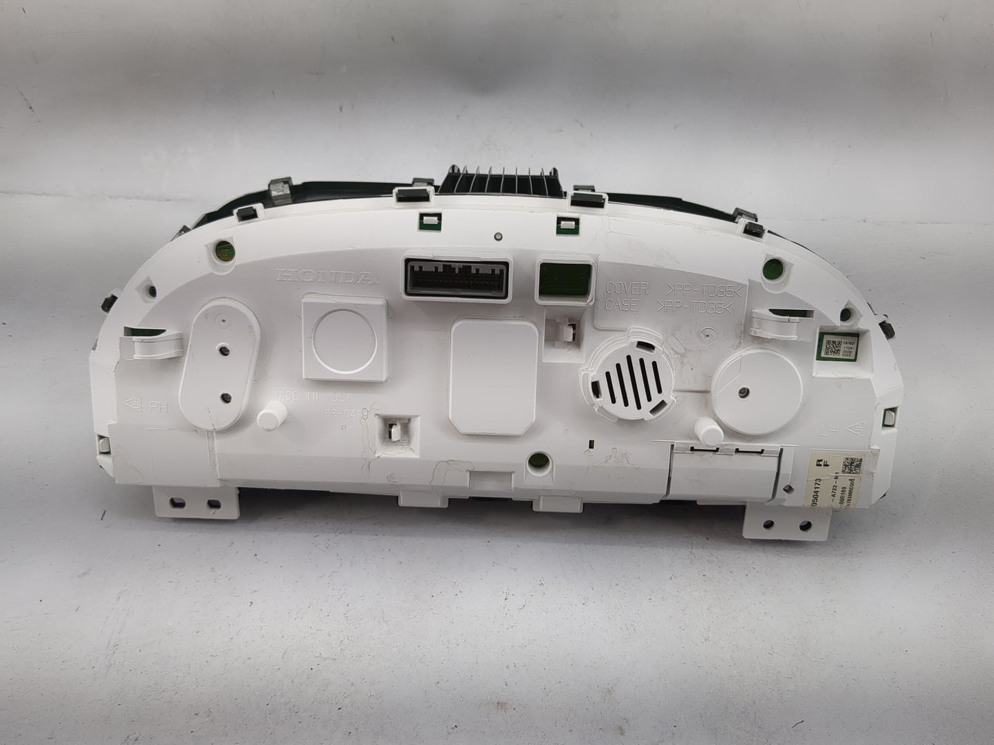 2017 Honda Accord Instrument Cluster Speedometer Gauges P/N:78100-T2A-A722-M1 01055932-000169 Miles: Fits OEM Used Auto Part