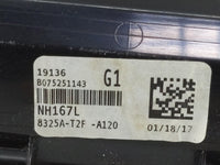 2017 Honda Accord Overhead Roof Console 1478135 - Oemusedautoparts1.com