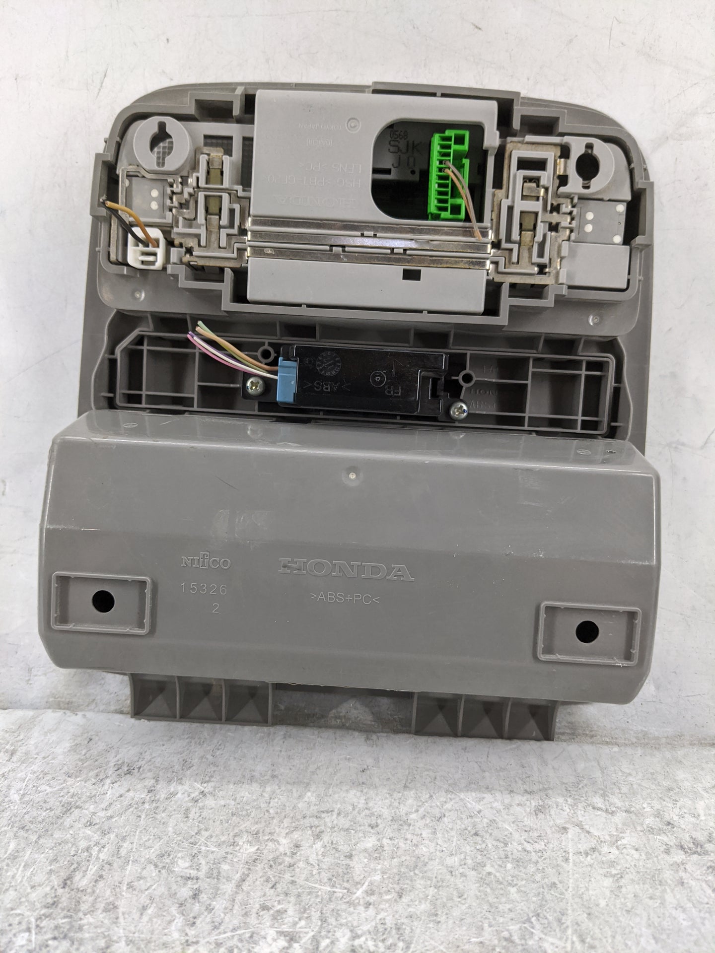2017 Honda Accord Overhead Roof Console Tan - Oemusedautoparts1.com