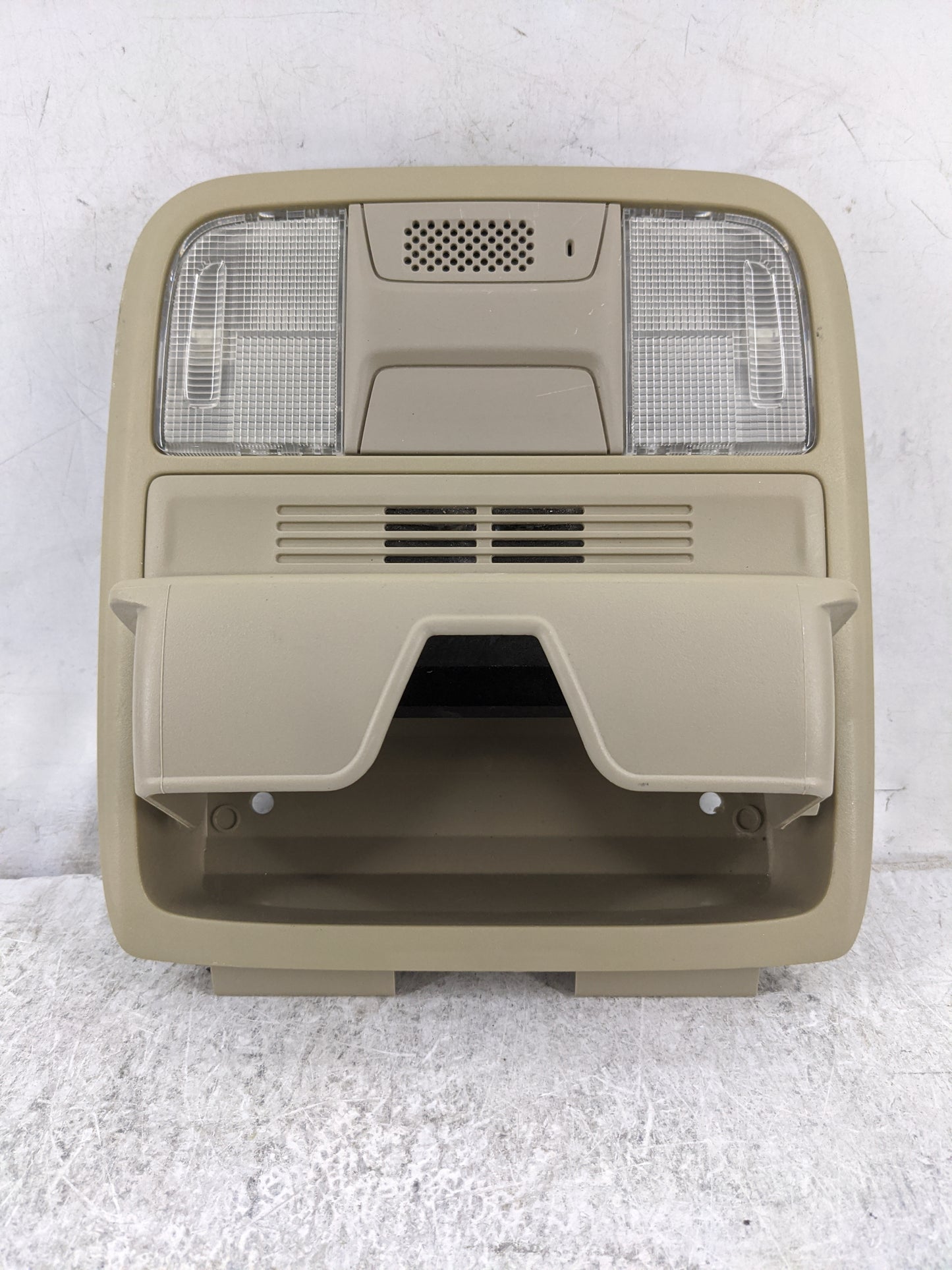 2017 Honda Accord Overhead Roof Console Tan 1478348 - Oemusedautoparts1.com
