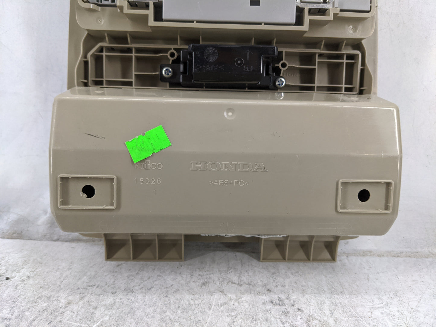 2017 Honda Accord Overhead Roof Console Tan 1478348 - Oemusedautoparts1.com