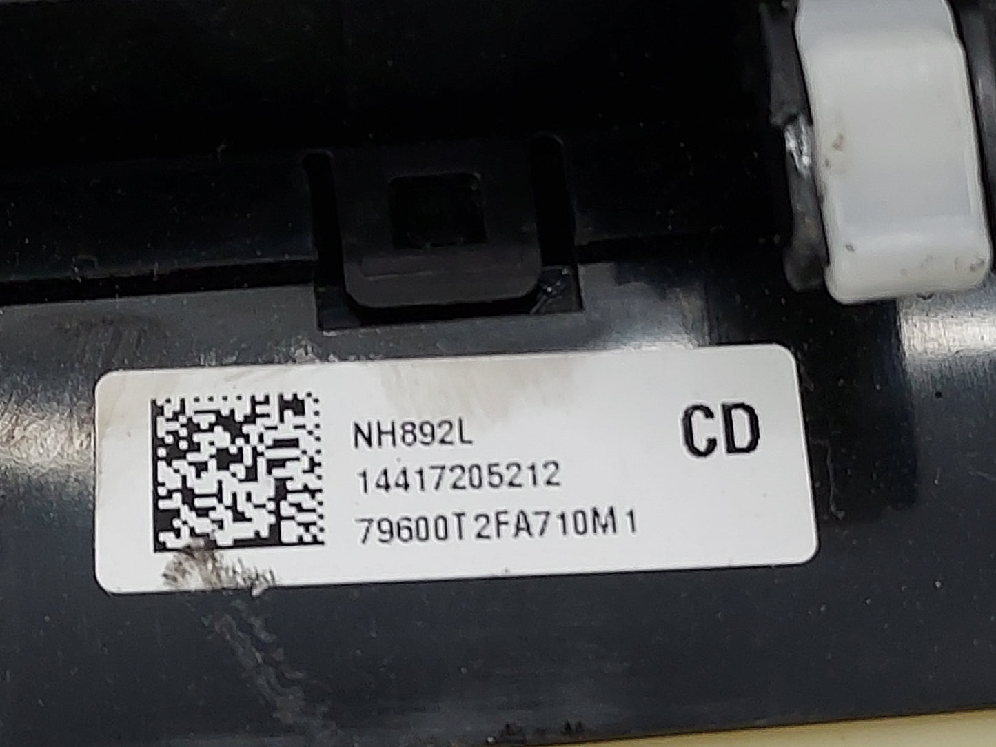 2016-2017 Honda Accord Climate Control Module Temperature AC/Heater Replacement P/N:79600T2FA710M1 NH892L Fits Fits 2016 201