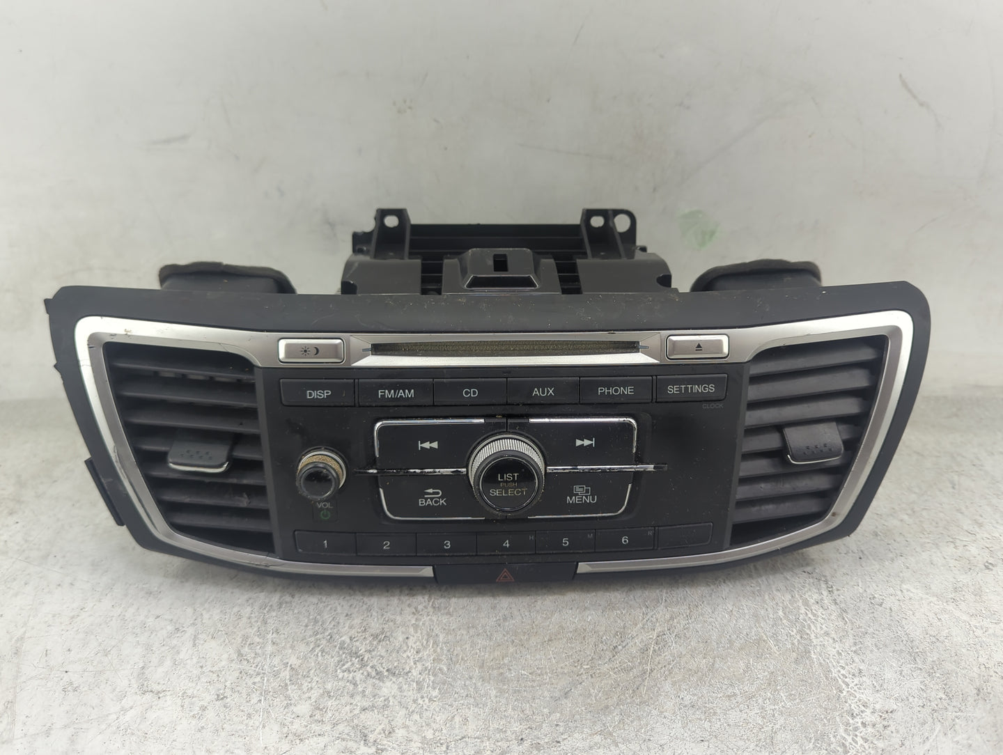 2016-2017 Honda Accord Radio AM FM Cd Player Receiver Replacement P/N:39100-T2F-A001 AJDK070 Fits Fits 2016 2017 OEM Used Au