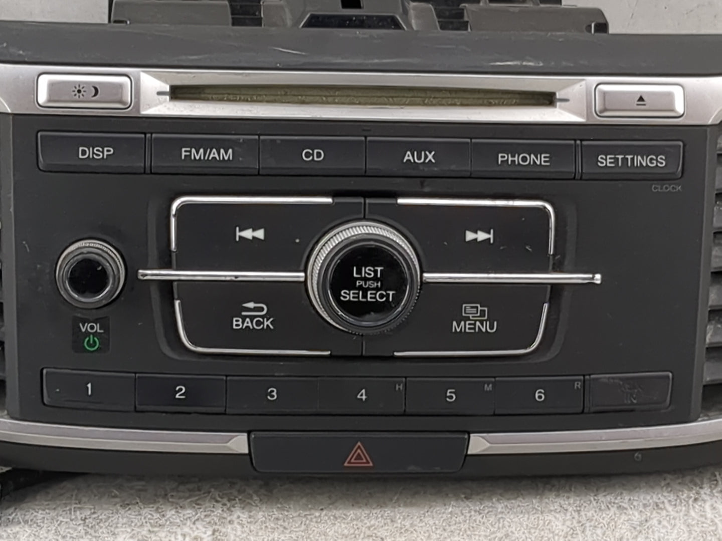2016-2017 Honda Accord Radio AM FM Cd Player Receiver Replacement P/N:39100-T2F-A001 AJDK070, DEH-3058 Fits Fits 2016 2017 O