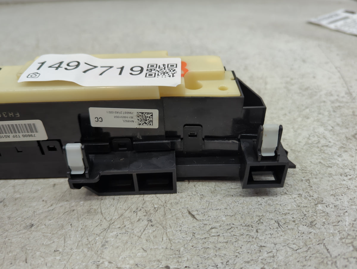 2016-2017 Honda Accord Climate Control Module Temperature AC/Heater Replacement P/N:79600T2FA510M1 79600 T2F A510 M1 Fits OE