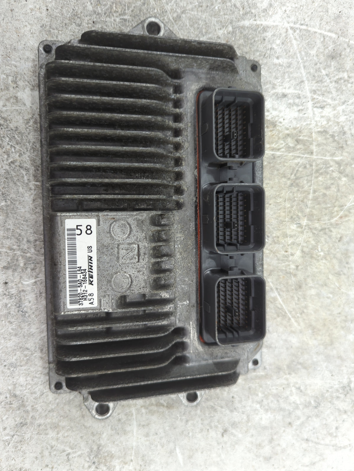 2016-2017 Honda Accord PCM Engine Control Computer ECU ECM PCU OEM P/N:37820-5A0-L64 H312-168434 Fits Fits 2016 2017 OEM Use