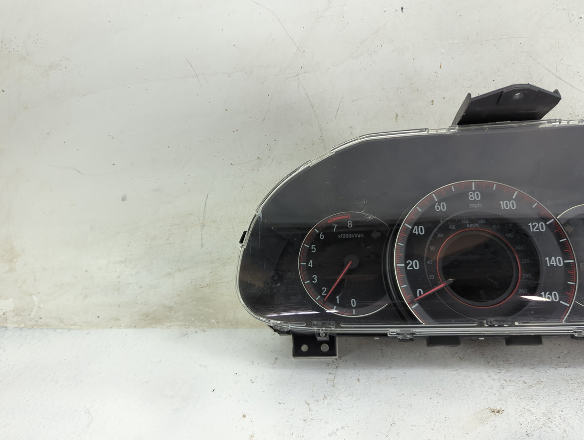 2013-2017 Honda Accord Instrument Cluster Speedometer Gauges P/N:78100-T3L-A142-M1 HR0419738MRC004 Miles: Fits OEM Used Auto