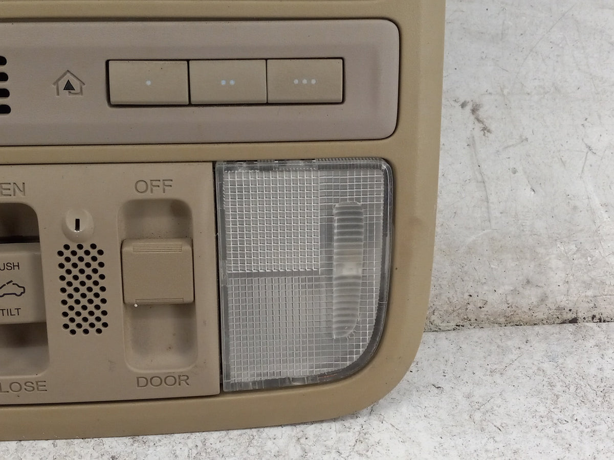2013-2022 Honda Accord Overhead Roof Console 1516154 - Oemusedautoparts1.com