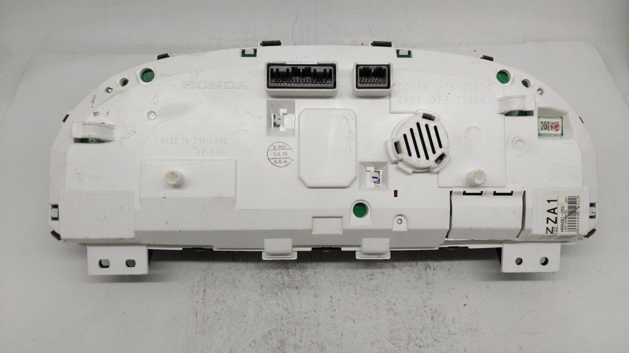 2017 Honda Accord Instrument Cluster Speedometer Gauges P/N:78100-T3Z-A122-ZA1 Fits OEM Used Auto Parts - Oemusedautoparts1.