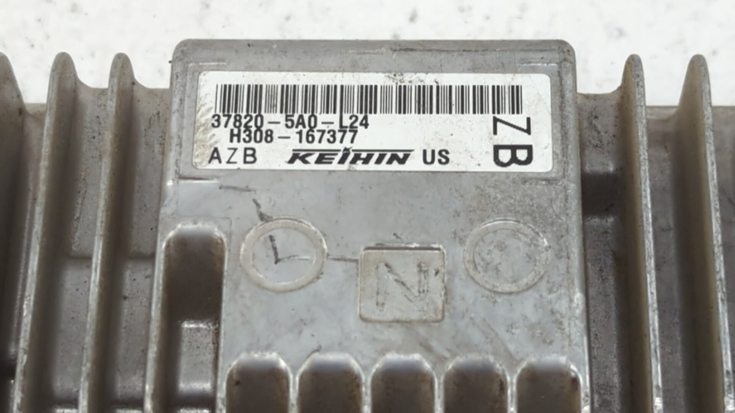 2016-2017 Honda Accord PCM Engine Control Computer ECU ECM PCU OEM P/N:37820-5A0-L23 37820-5A0-L24 Fits Fits 2016 2017 OEM U