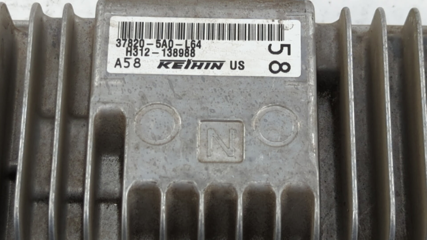 2016-2017 Honda Accord PCM Engine Control Computer ECU ECM PCU OEM P/N:37820-5A0-L63 37820-5A0-L64 Fits Fits 2016 2017 OEM U