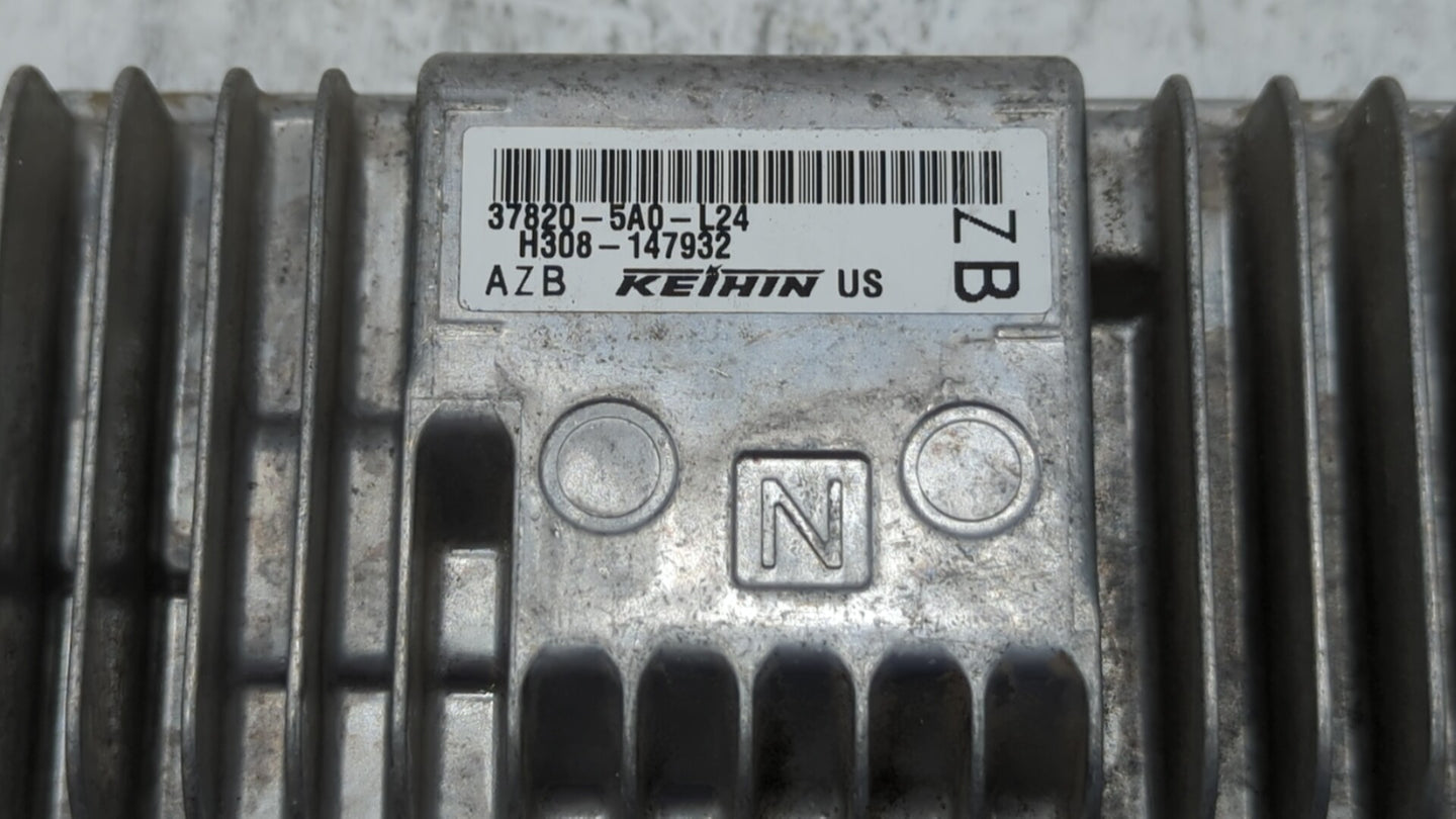 2016-2017 Honda Accord PCM Engine Control Computer ECU ECM PCU OEM P/N:37820-5A0-L23 37820-5A0-L24 Fits Fits 2016 2017 OEM U