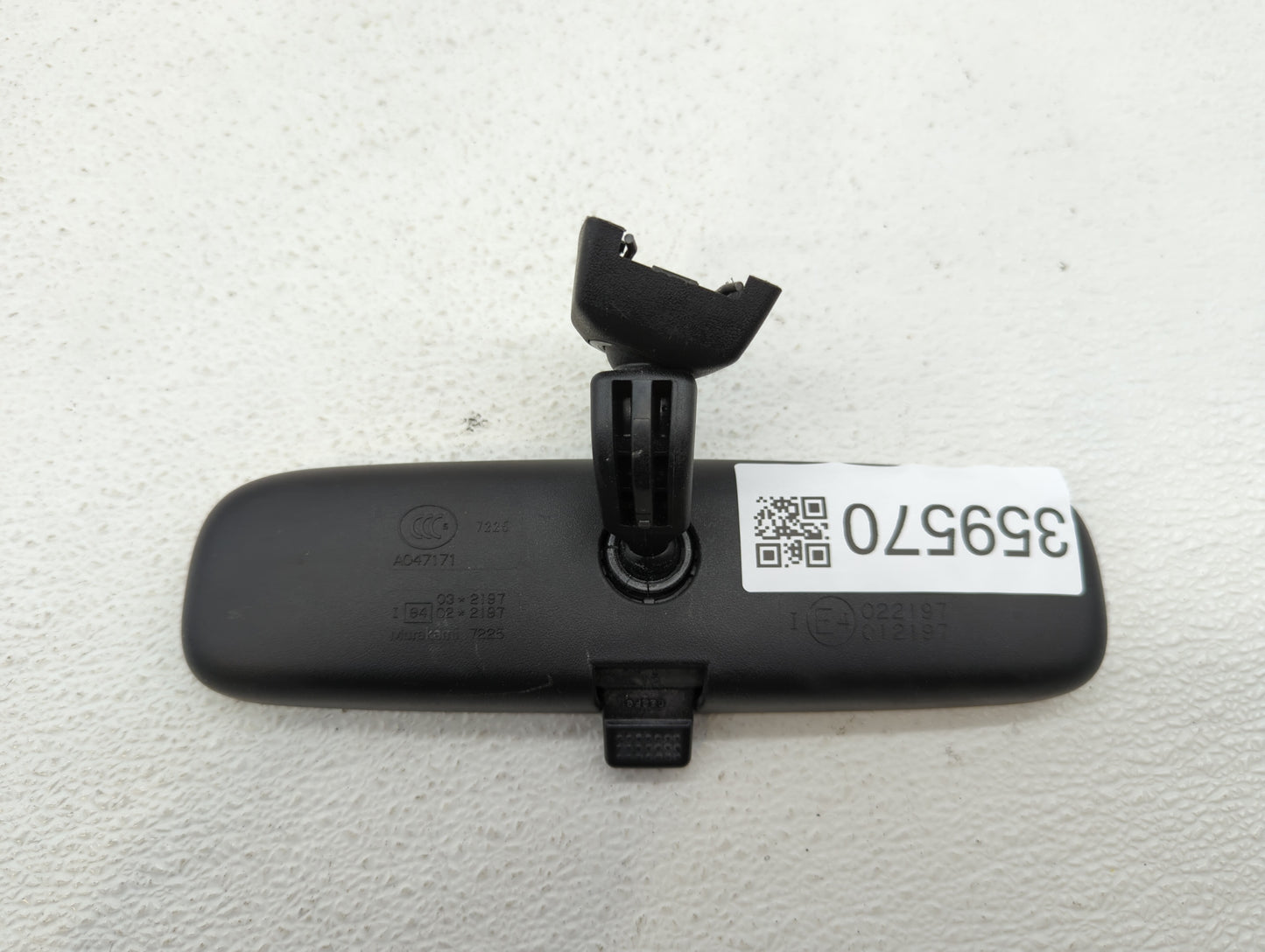 2013-2017 Honda Accord Interior Rear View Mirror Replacement OEM P/N:A047171 E403*2197 Fits OEM Used Auto Parts - Oemusedaut