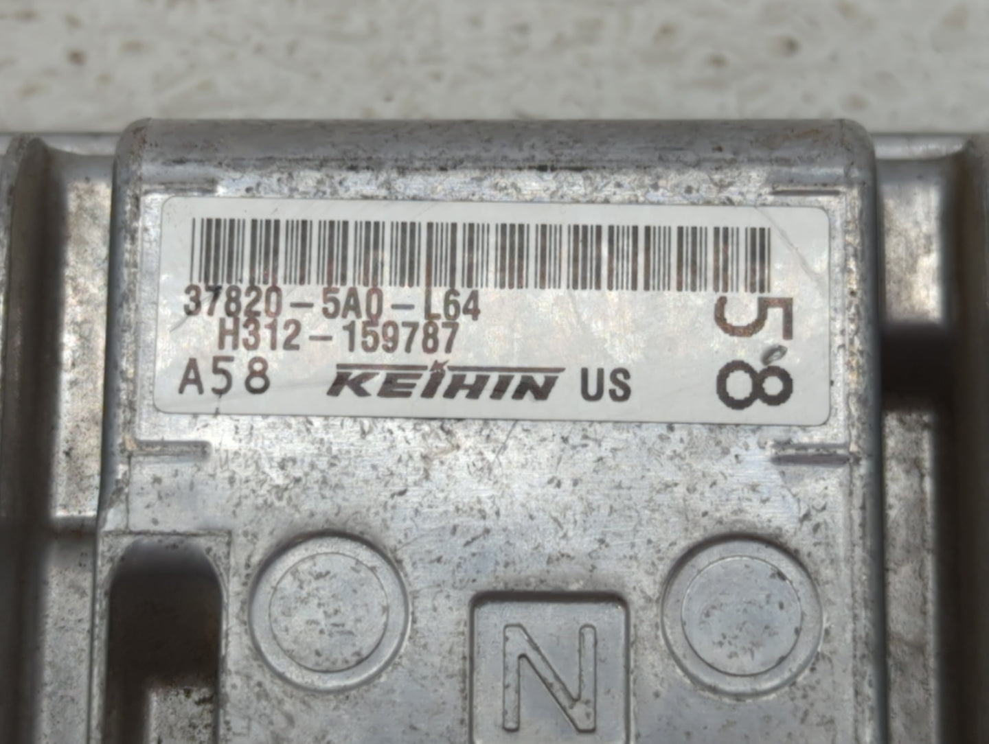 2016-2017 Honda Accord PCM Engine Control Computer ECU ECM PCU OEM P/N:37820-5A0-L63 37820-5A0-L64 Fits Fits 2016 2017 OEM U