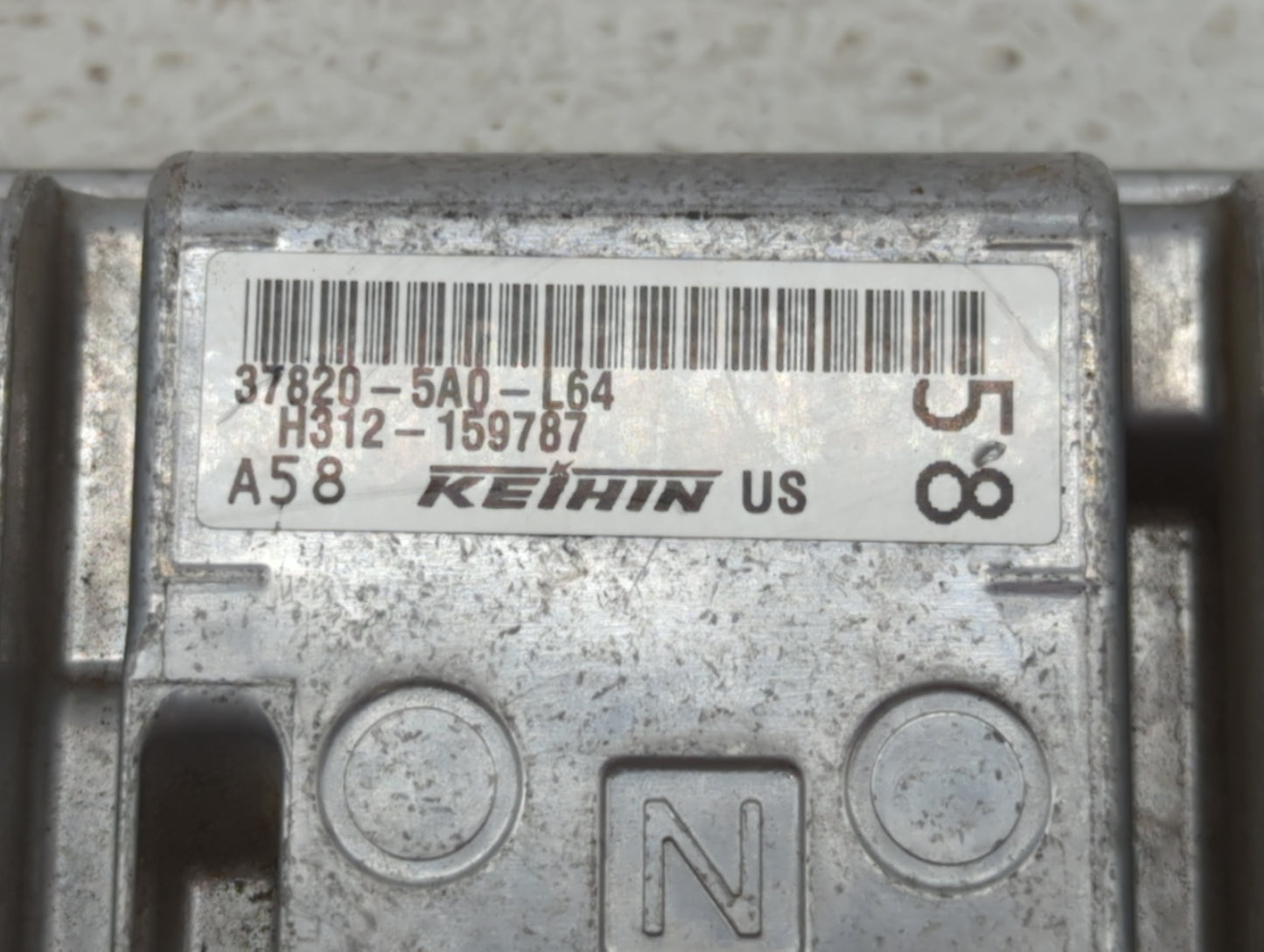 2016-2017 Honda Accord PCM Engine Control Computer ECU ECM PCU OEM P/N:37820-5A0-L63 37820-5A0-L64 Fits Fits 2016 2017 OEM U
