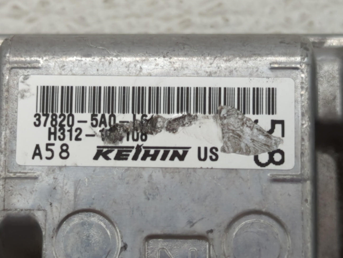 2016-2017 Honda Accord PCM Engine Control Computer ECU ECM PCU OEM P/N:37820-5A0-L63 37820-5A0-L64 Fits Fits 2016 2017 OEM U