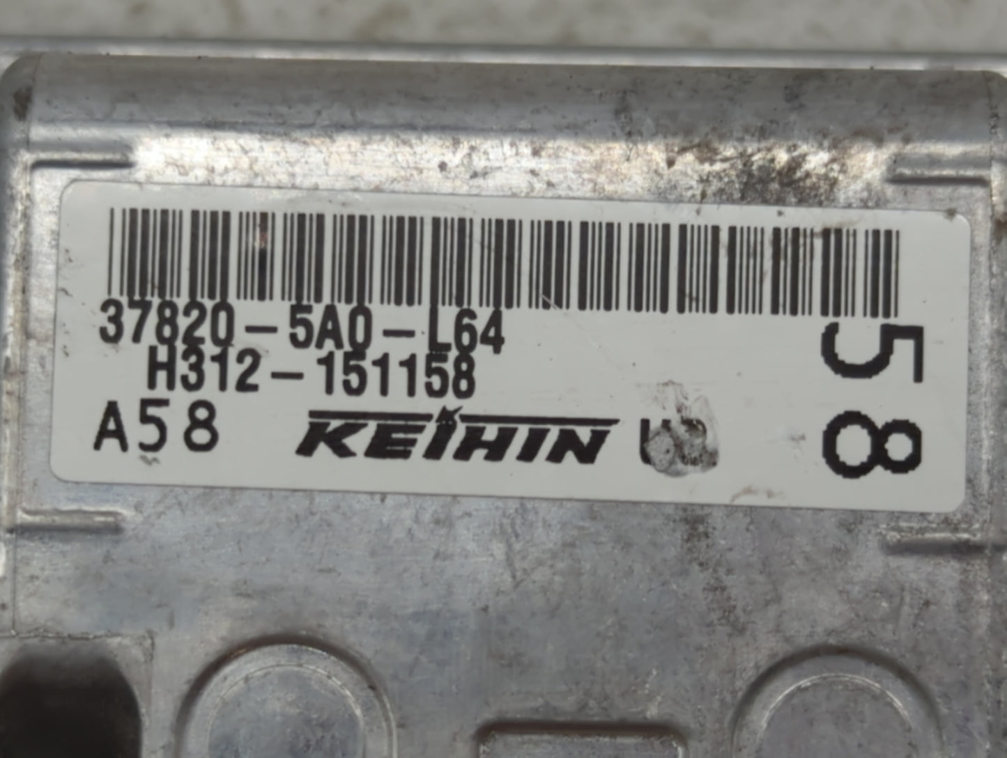 2016-2017 Honda Accord PCM Engine Control Computer ECU ECM PCU OEM P/N:37820-5A0-L63 37820-5A0-L64 Fits Fits 2016 2017 OEM U