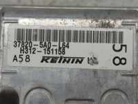 2016-2017 Honda Accord PCM Engine Control Computer ECU ECM PCU OEM P/N:37820-5A0-L63 37820-5A0-L64 Fits Fits 2016 2017 OEM U